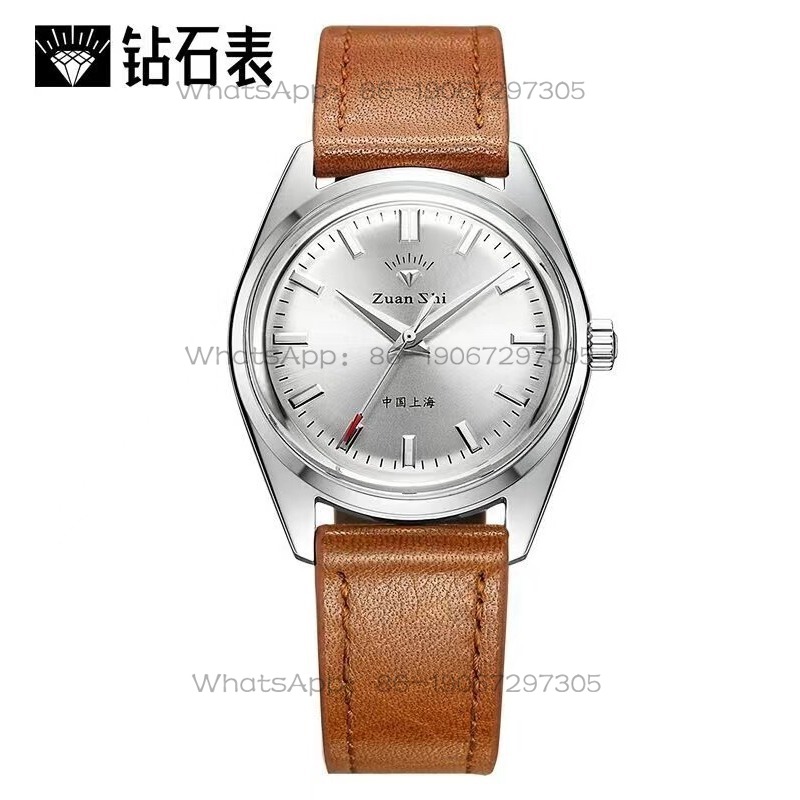 Leather Bracelet - จัดส่งภายใน 24 ชั่วโมง นาฬิกาข้อมือผู้ชายแบรนด์เซี่ยงไฮ้ ดีไซน์เรโทร สายหนัง