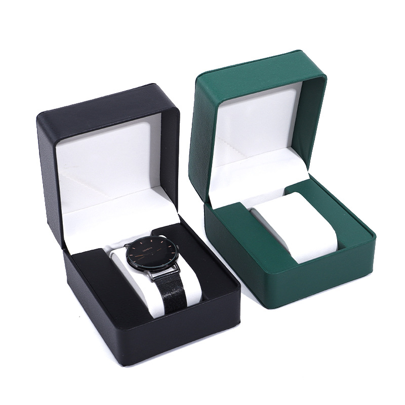 Jewelry Type Watches - กล่องเก็บนาฬิกา Pu เดี่ยวนาฬิกานาฬิกาข้อมือนาฬิกาผู้ถือเครื่องประดับนาฬิกาสําหรับชายของขวัญโลโก้ที่กําหนดเอง