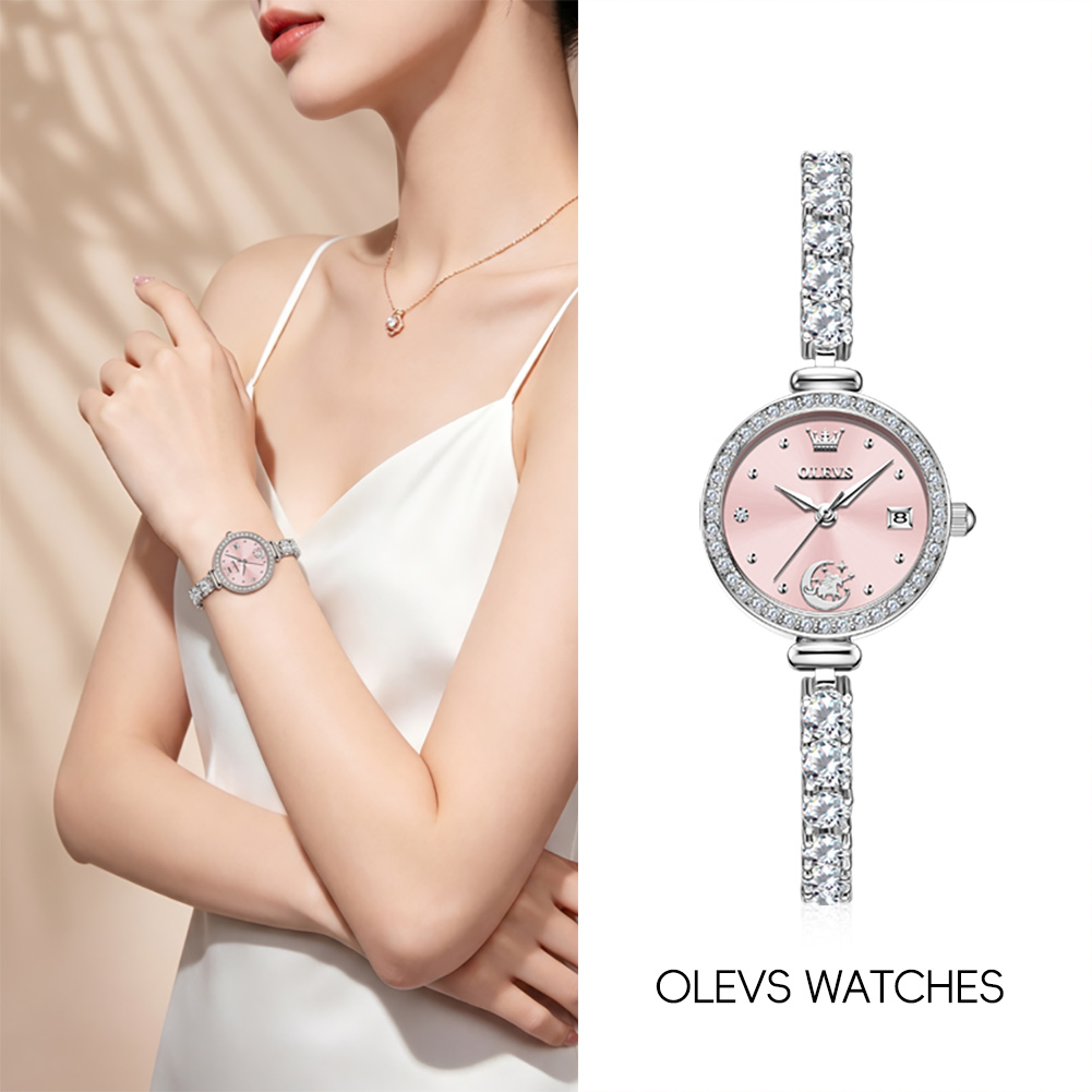 Jewellery Watches - นาฬิกา OLEVS 2998 ของแท้จากแบรนด์ สำหรับผู้หญิง พร้อมกล่องของขวัญ