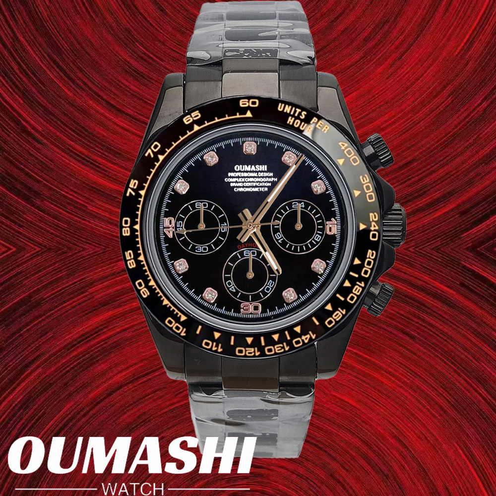 Leather Bracelet - นาฬิกา VK63 ขนาด 39.3 มม. นาฬิกาหรูสำหรับผู้ชาย