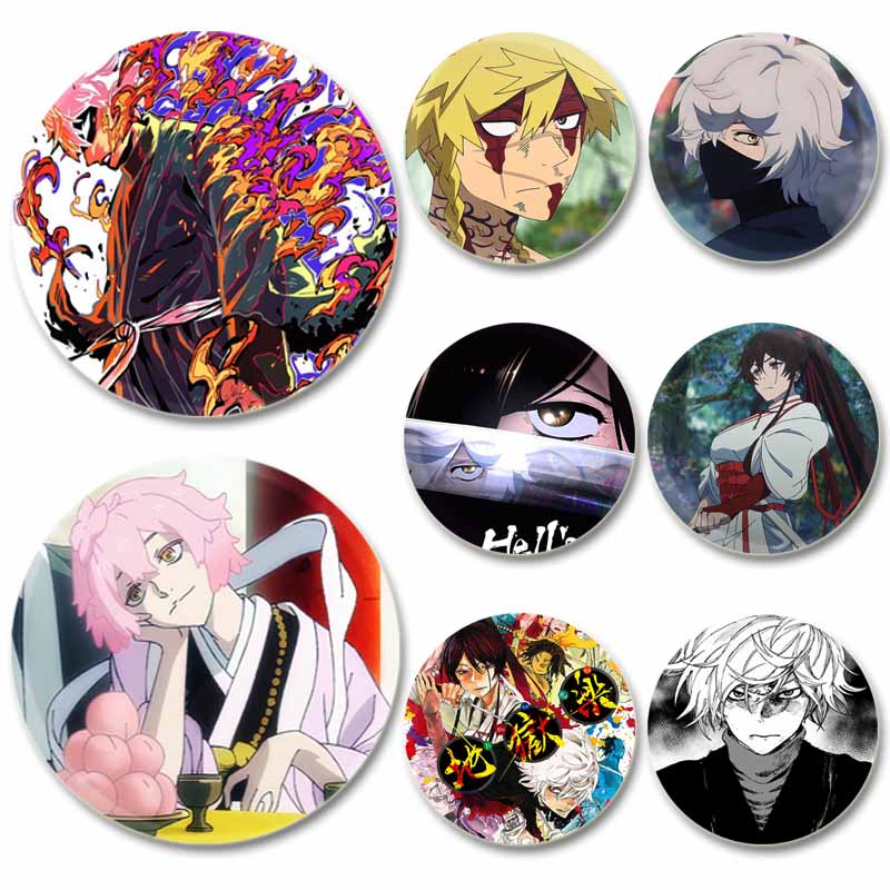 Paradise Jewelry & Watches Dolphin Mall - Hell's Paradise Yuzuriha Yamadaasaemon Fuchi อะนิเมะ