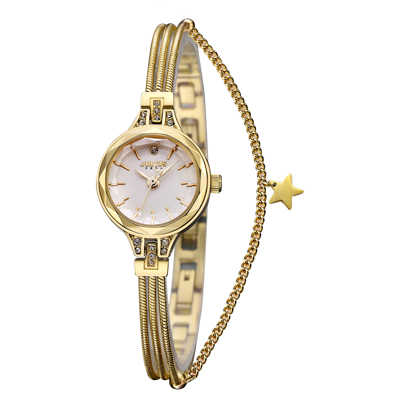 Jewelry Clasp Watches - Mini 5สีสร้อยข้อมือเครื่องประดับนาฬิกางูผู้หญิงนาฬิกาแฟชั่นชั่วโมงธุรกิจ Girl วันเกิดของขวัญ Julius กล่อง