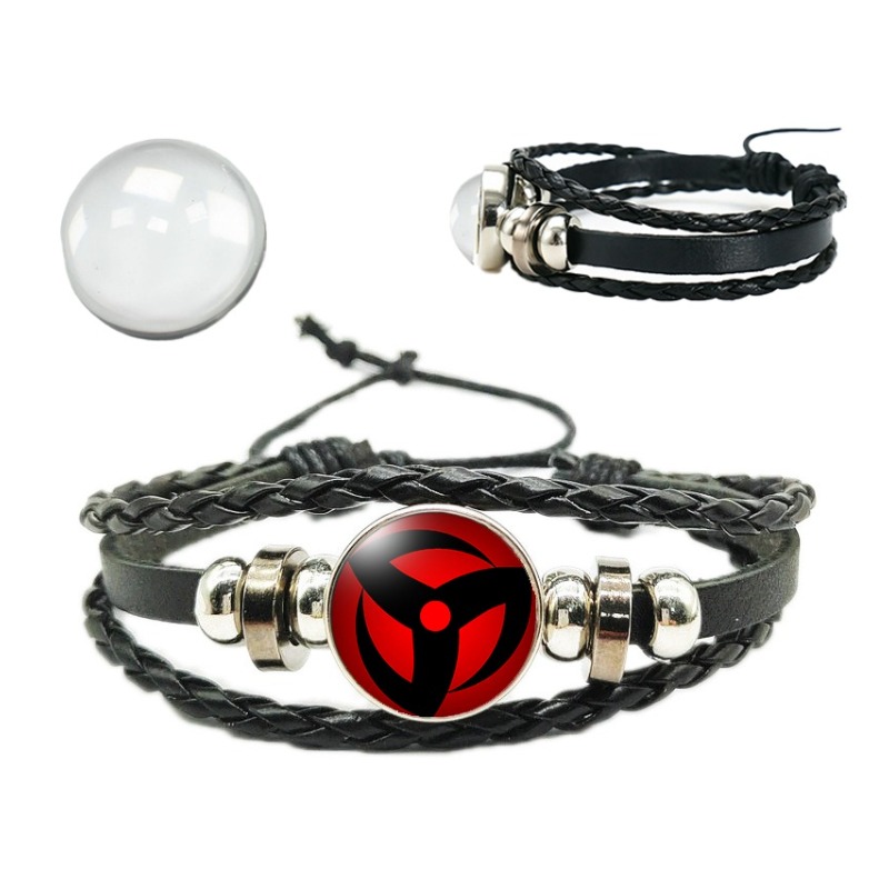 สายรัดข้อมือหนังลายการ์ตูนอนิเ - Leather Bracelet บทวิจารณ์และราคา