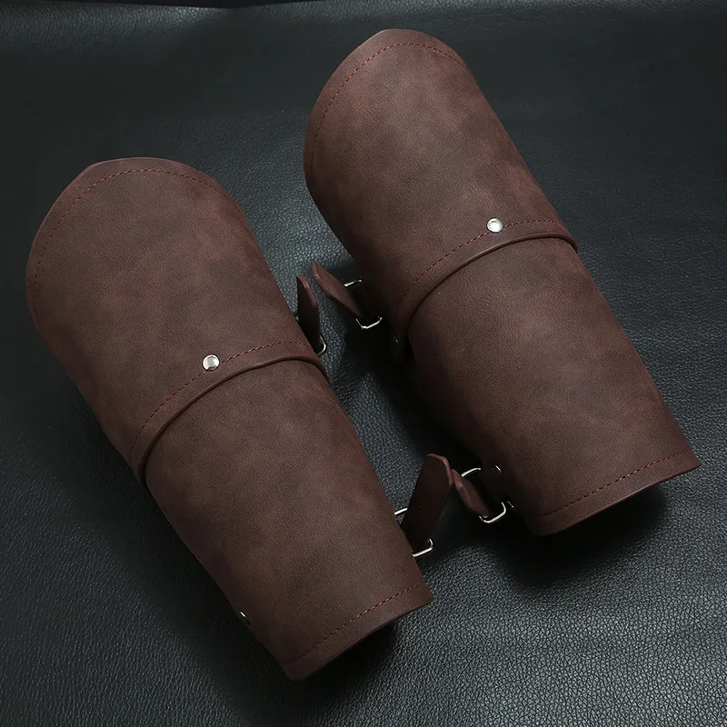 เกราะยุคกลางถุงมือกว้าง Bracer - Leather Bracelet บทวิจารณ์และราคา