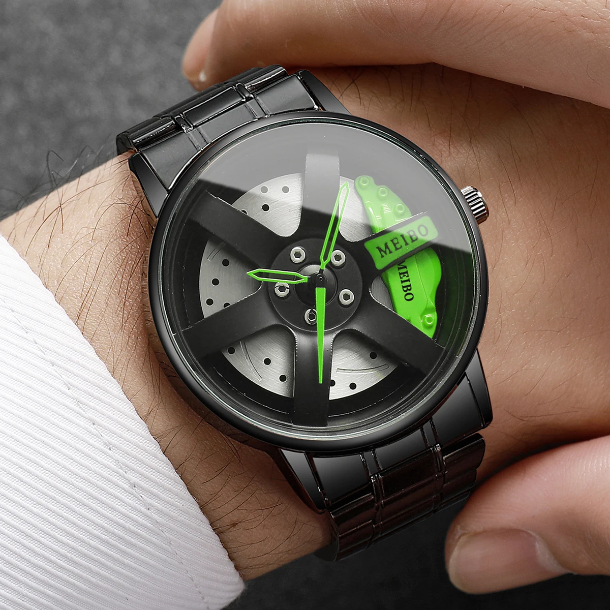 นาฬิกาข้อมือแฟชั่นผู้ชายลายล้อ - Jewelry Type Watches บทวิจารณ์และราคา