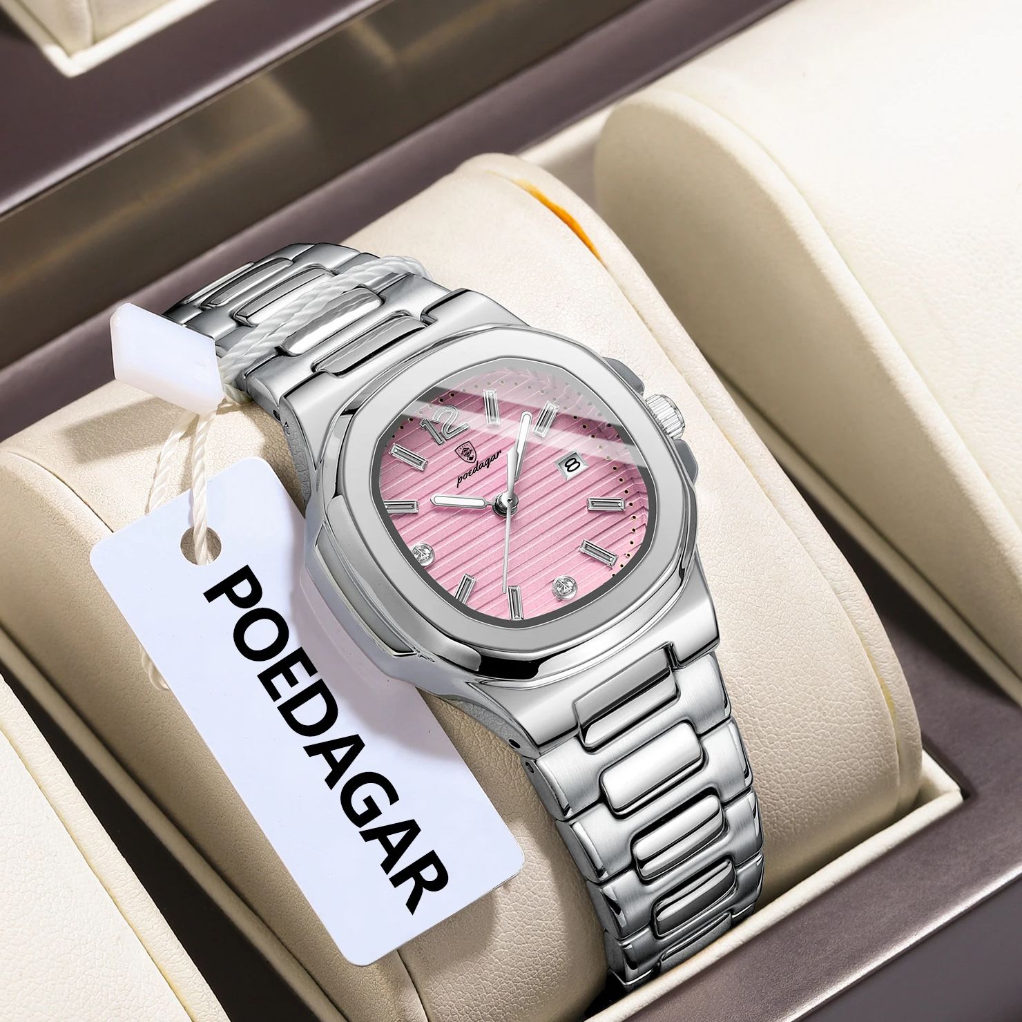 นาฬิกาข้อมือผู้หญิง POEDAGAR ส - High Jewelry Watches บทวิจารณ์และราคา