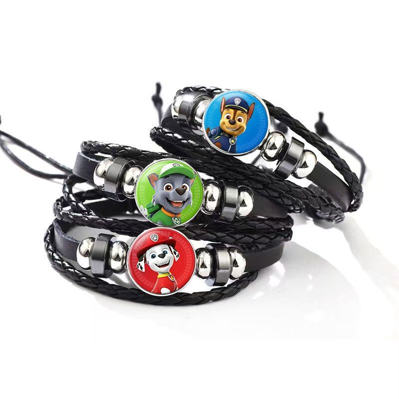 สร้อยข้อมือหนังลาย Paw Patrol  - Leather Bracelet บทวิจารณ์และราคา