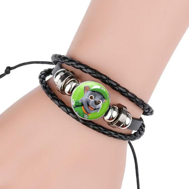 สร้อยข้อมือหนังลาย Paw Patrol  - Leather Bracelet บทวิจารณ์และราคา