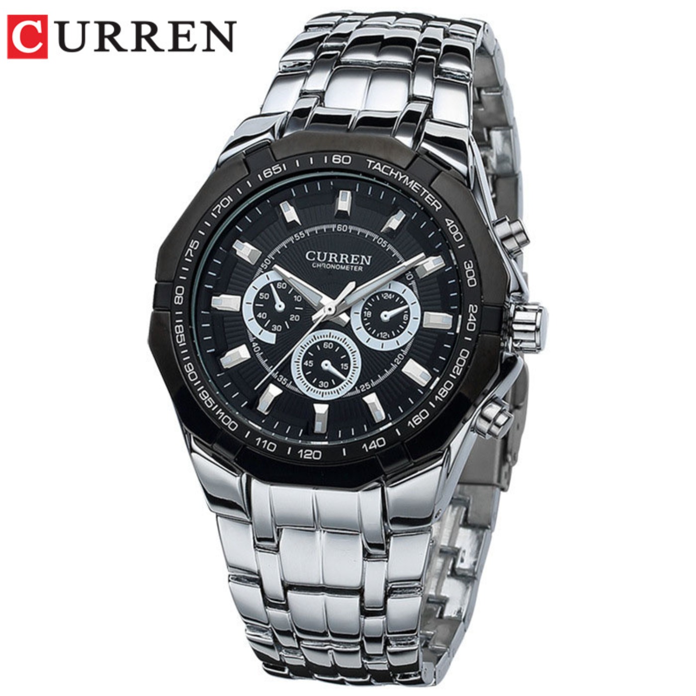 CURREN ผู้ชายแบรนด์หรูทหารกีฬา - Jewellery Watches บทวิจารณ์และราคา