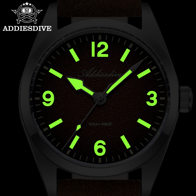 ADDIESDIVE 36 มม. 200M กันน้ำก - Leather Bracelet บทวิจารณ์และราคา