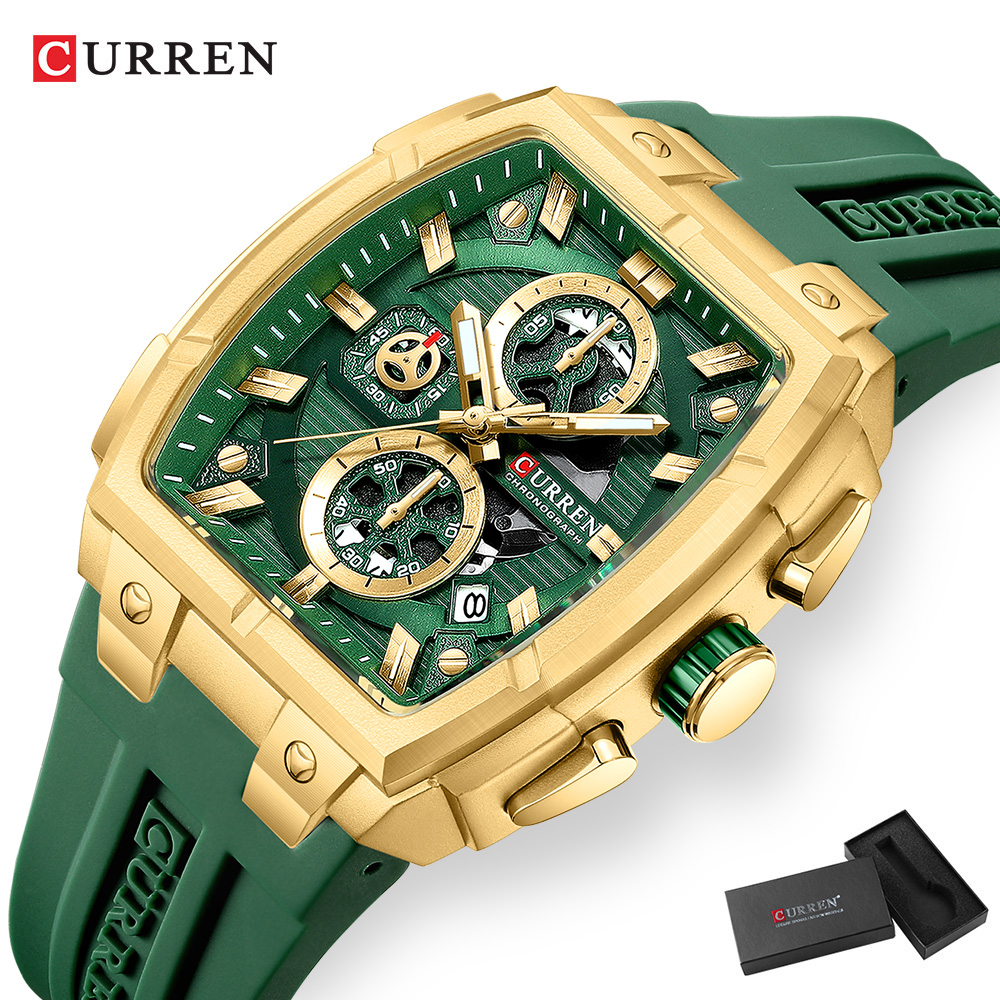 CURREN นาฬิกาวินเทจสุดหรูสำหรั - Jewellery Watches บทวิจารณ์และราคา
