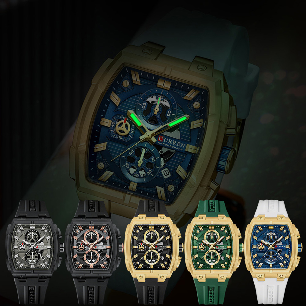 CURREN นาฬิกาวินเทจสุดหรูสำหรั - Jewellery Watches บทวิจารณ์และราคา
