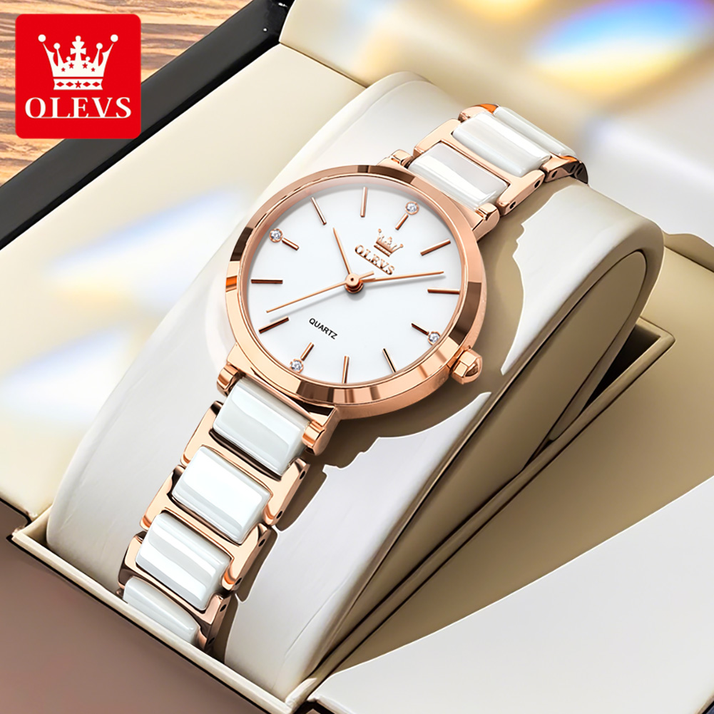 นาฬิกาข้อมือผู้หญิง OLEVS รุ่น - Jewellery Watches บทวิจารณ์และราคา