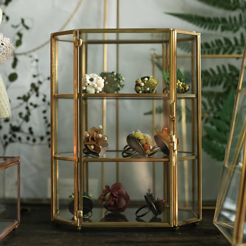 กล่องใส่เครื่องประดับแก้วสไตล์ - Jewelry And Watches Stores บทวิจารณ์และราคา