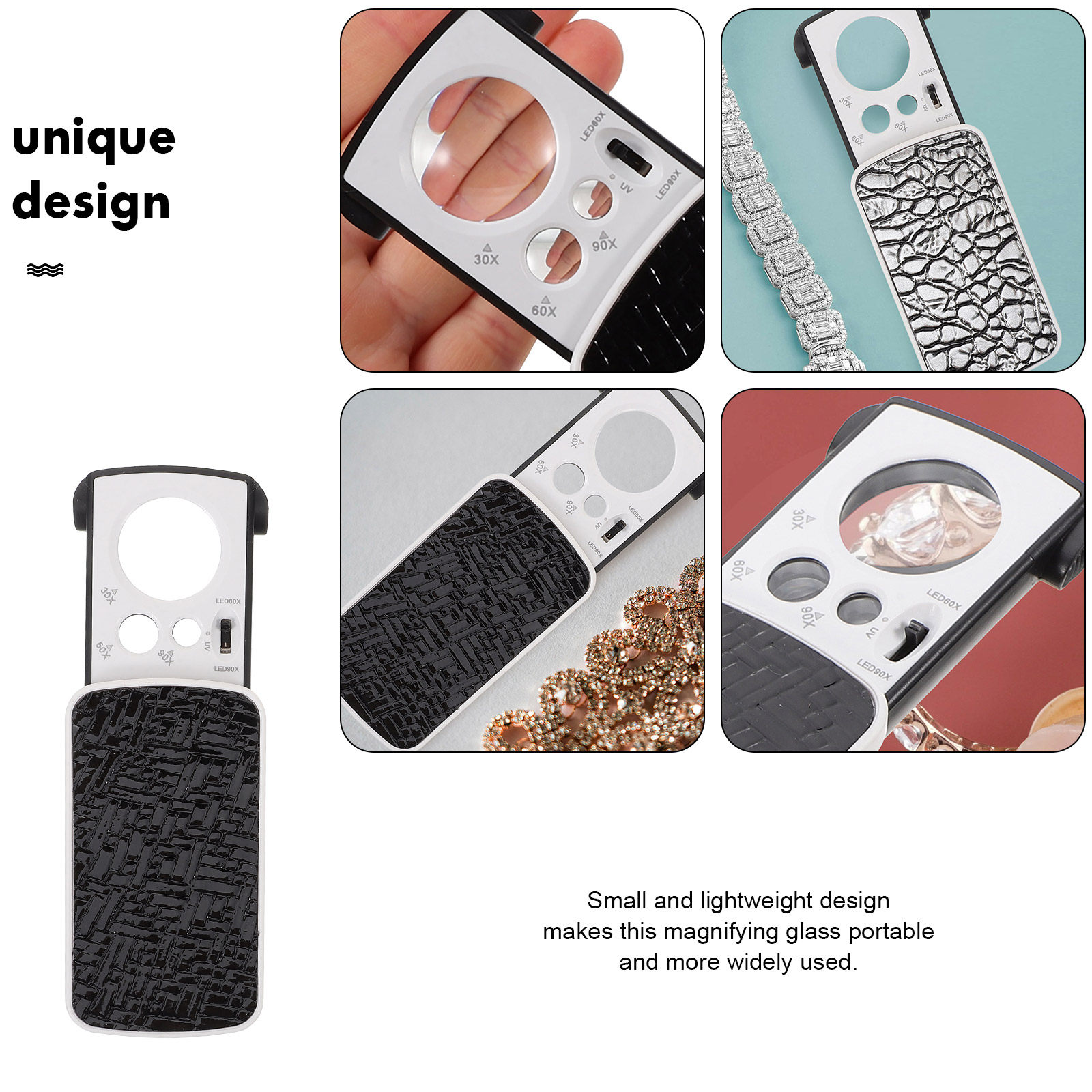 แว่นขยาย LED แบบพกพา 2 ชิ้น กำ - Collectors Coins Jewelry & Watches Of Smithtown Reviews บทวิจารณ์และราคา