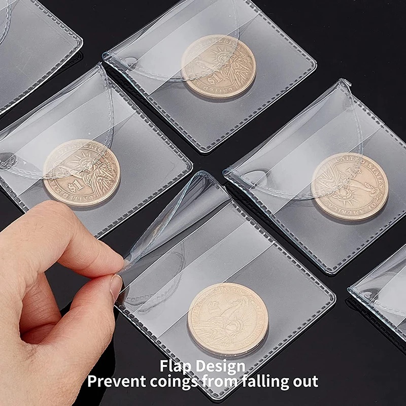 ถุงเก็บเหรียญ PVC ใส, 15 ชิ้น/ - Collectors Coins Jewelry & Watches Of Smithtown Reviews บทวิจารณ์และราคา