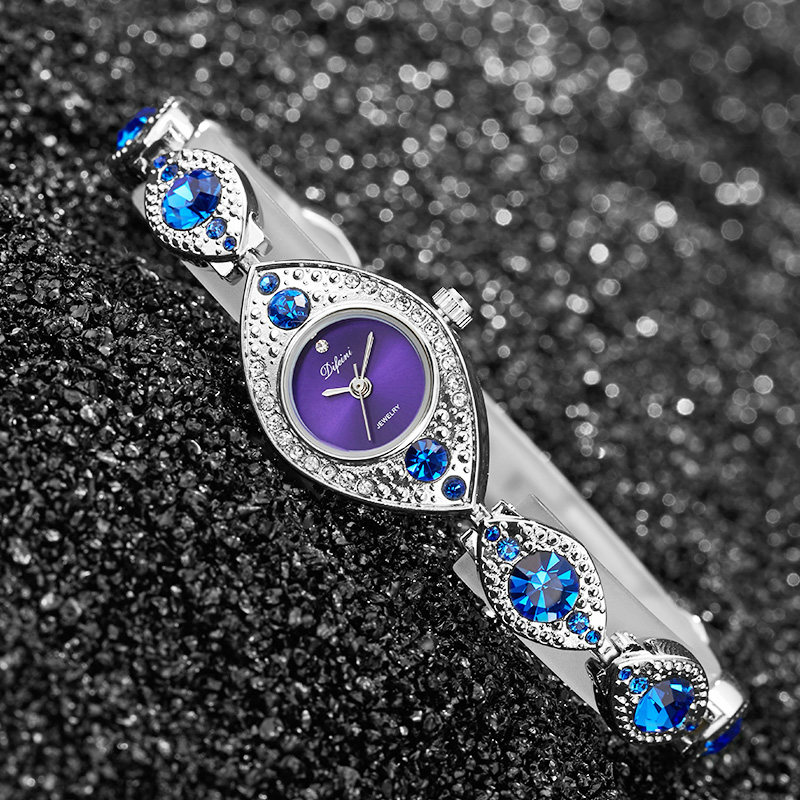 ผู้หญิงหรูหราสร้อยข้อมือนาฬิกา - Jewelry Clasp Watches บทวิจารณ์และราคา
