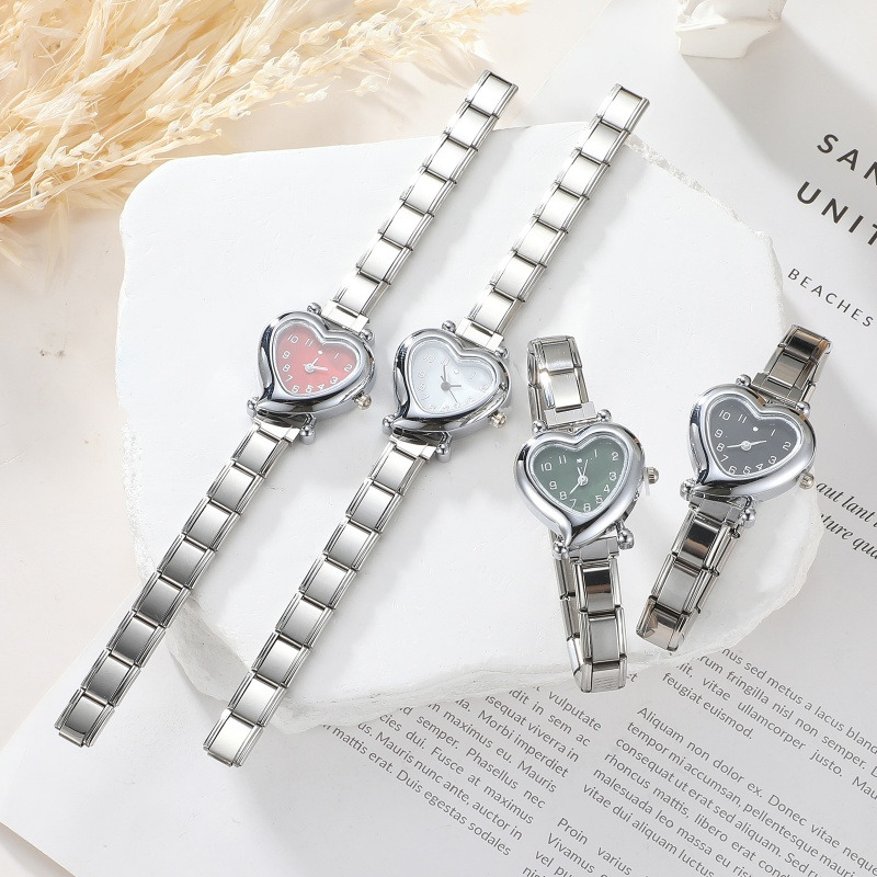 แฟชั่นนาฬิกา Connector สแตนเลส - Jewelry Type Watches บทวิจารณ์และราคา