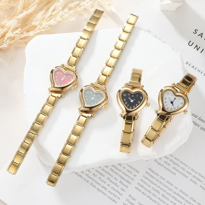 แฟชั่นนาฬิกา Connector สแตนเลส - Jewelry Type Watches บทวิจารณ์และราคา