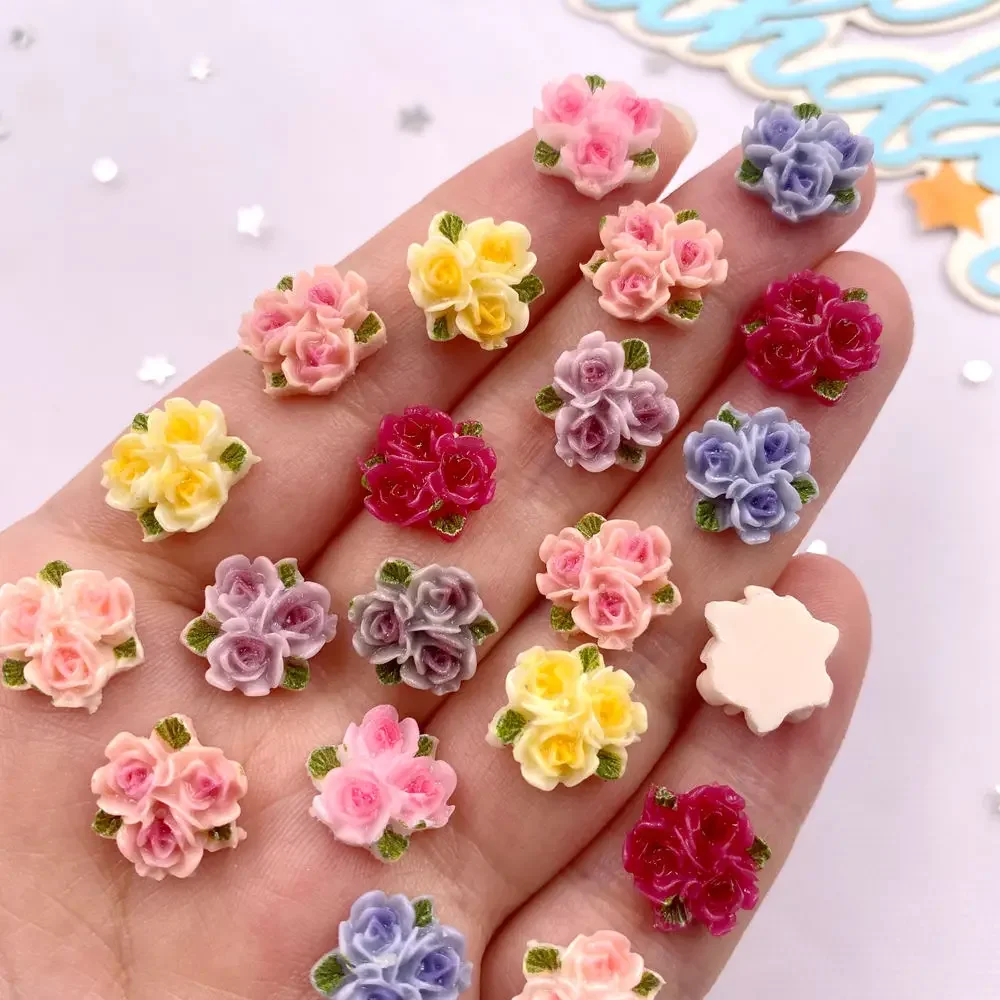50ชิ้นเรซินมินิสีสันสดใสรูปดอก - Paradise Jewelry & Watches Dolphin Mall บทวิจารณ์และราคา
