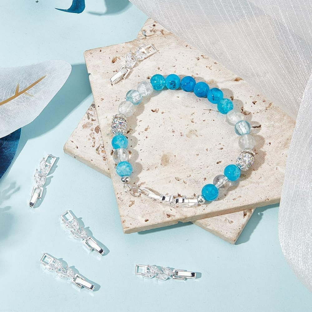 1 กล่อง 6 ชิ้นสร้อยข้อมือ Exte - Jewelry Clasp Watches บทวิจารณ์และราคา