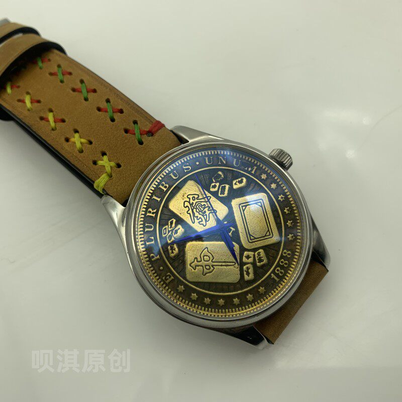 นาฬิกาทำมือโดยช่างทำนาฬิกาที่เ - Leather Bracelet บทวิจารณ์และราคา