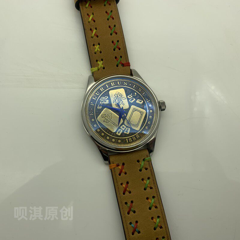 นาฬิกาทำมือโดยช่างทำนาฬิกาที่เ - Leather Bracelet บทวิจารณ์และราคา