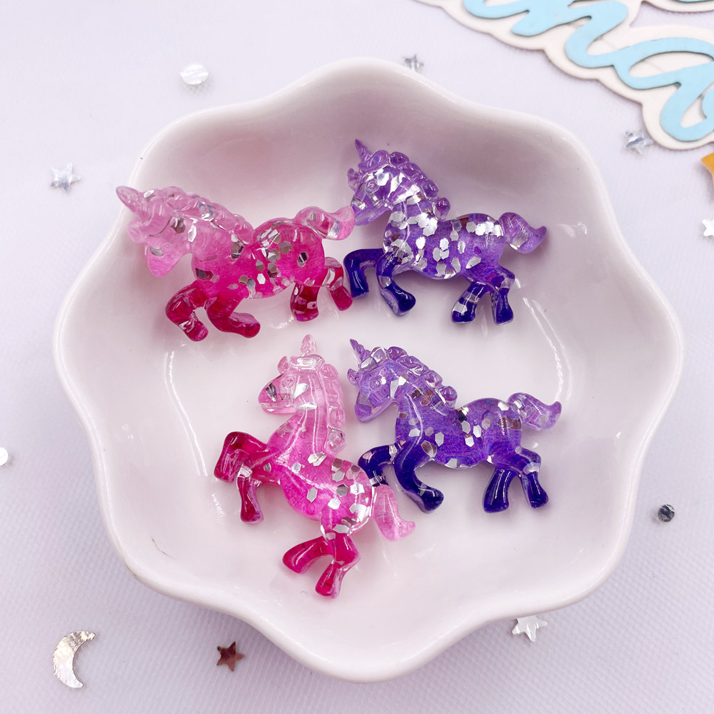 6PCS เรซิ่นที่มีสีสัน Glitter  - Paradise Jewelry & Watches Dolphin Mall บทวิจารณ์และราคา