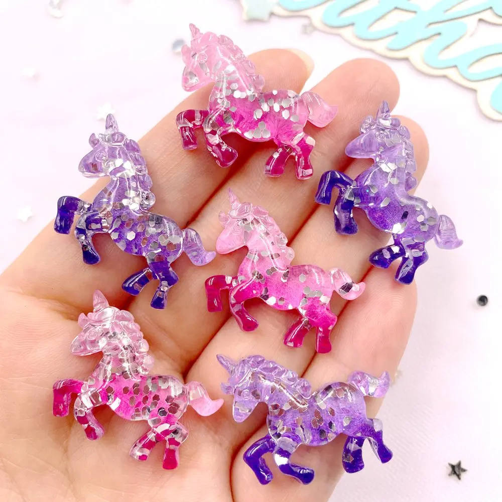 6PCS เรซิ่นที่มีสีสัน Glitter  - Paradise Jewelry & Watches Dolphin Mall บทวิจารณ์และราคา