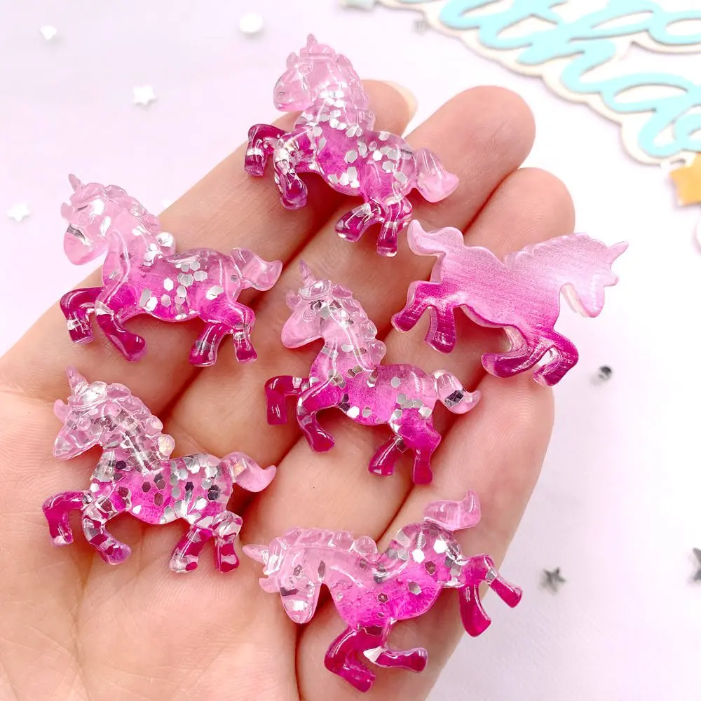 6PCS เรซิ่นที่มีสีสัน Glitter  - Paradise Jewelry & Watches Dolphin Mall บทวิจารณ์และราคา