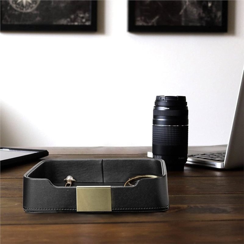 ABMH-PU กล่องใส่กุญแจหนัง, ถาด - Jewelry And Watches Stores บทวิจารณ์และราคา
