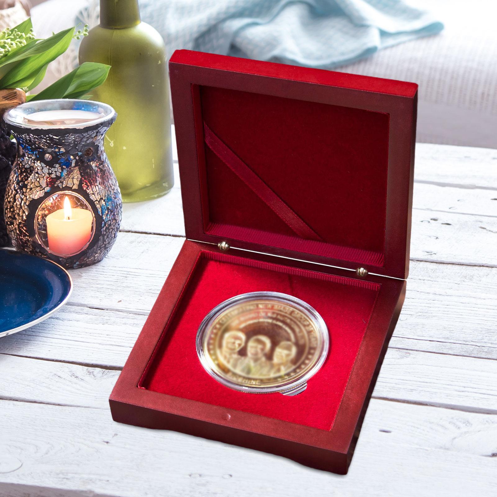 เหรียญการนําเสนอกล่องเหรียญไม้ - Collectors Coins Jewelry & Watches Of Smithtown Reviews บทวิจารณ์และราคา