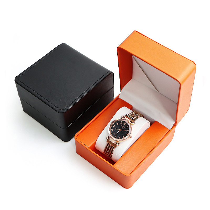 กล่องเก็บนาฬิกา PU เดี่ยวนาฬิก - Jewelry Type Watches บทวิจารณ์และราคา