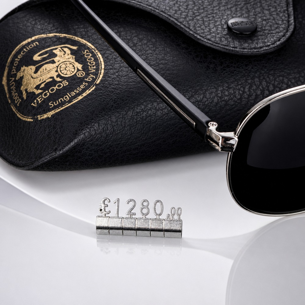 ป้ายราคาโลหะพร้อมตัวเลขปรับได้ - Jewelry And Watches Stores บทวิจารณ์และราคา