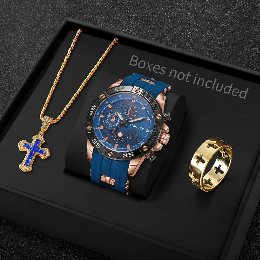3 ชิ้น/ชุด นาฬิกาสปอร์ตแฟชั่นส - Jewelry Type Watches บทวิจารณ์และราคา