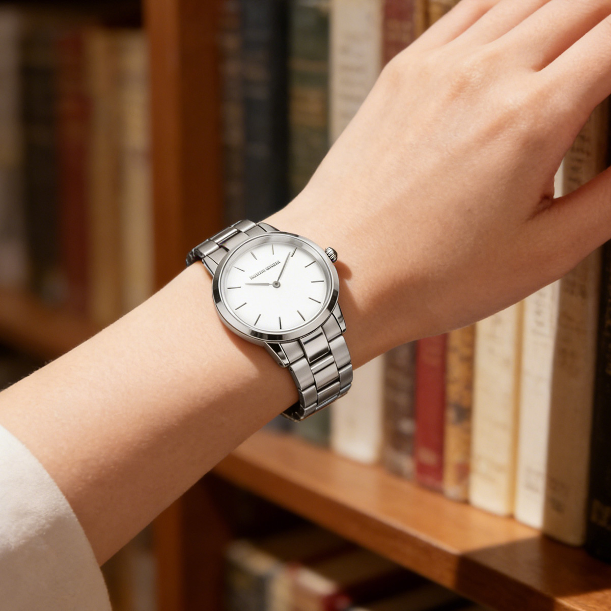 นาฬิกาผู้หญิงโรสโกลด์สแตนเลสสต - Jewelry Clasp Watches บทวิจารณ์และราคา