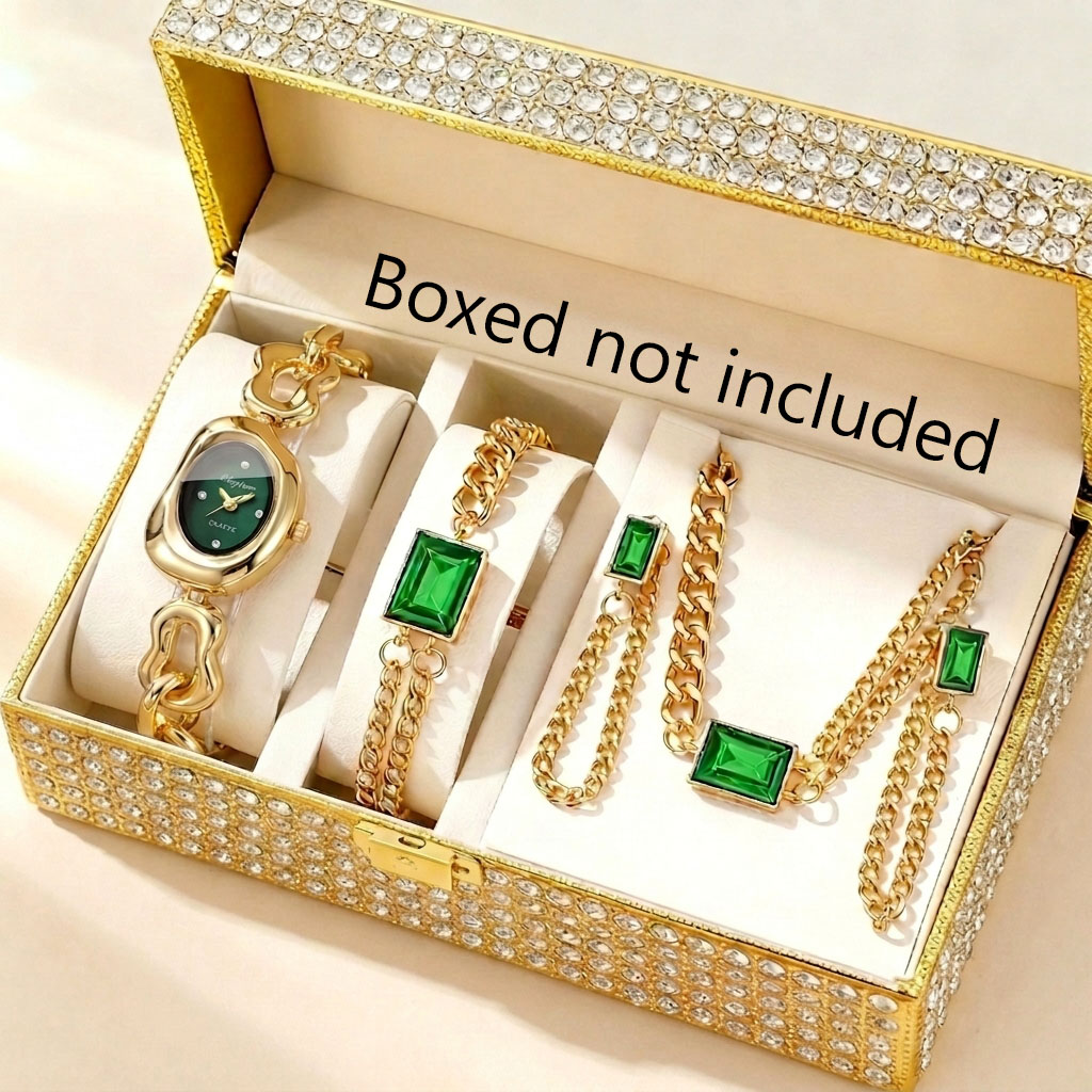ชุดนาฬิกาควอตซ์แฟชั่นผู้หญิง 5 - Jewelry Clasp Watches บทวิจารณ์และราคา